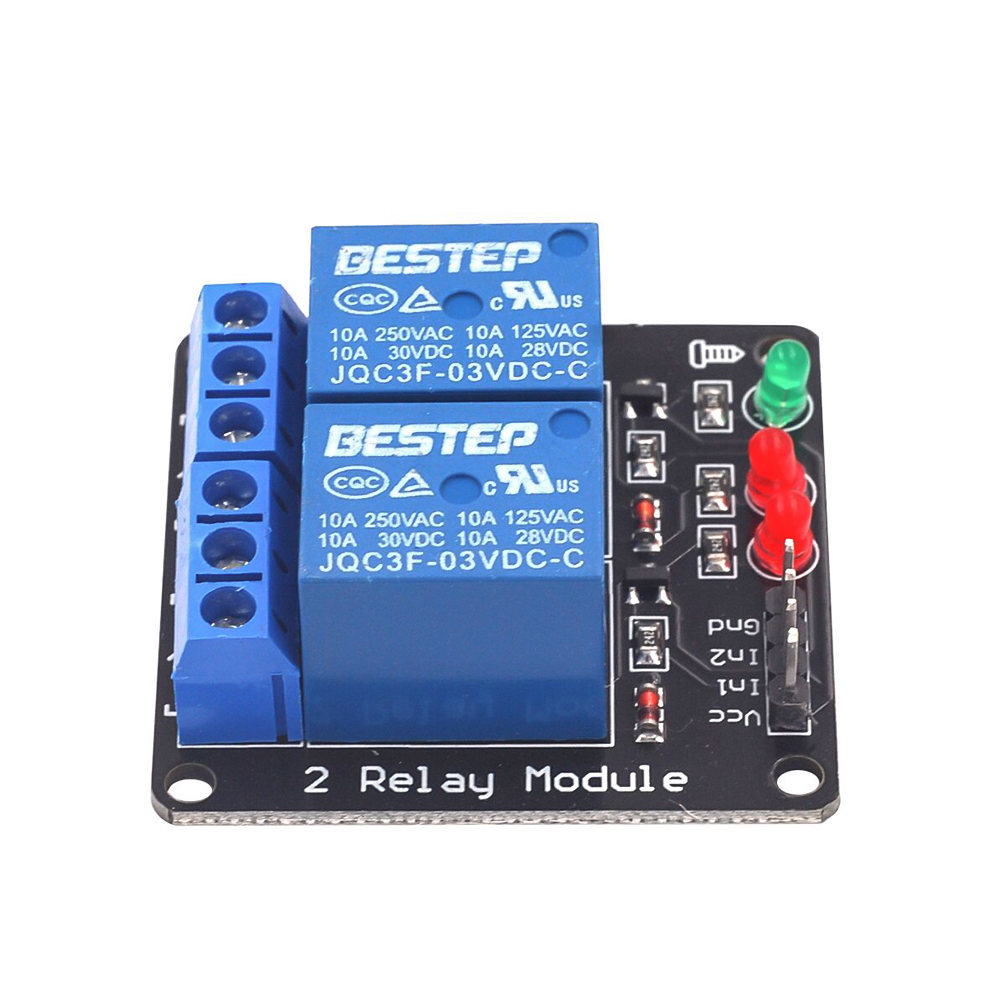 Световой релейный модуль низко – обзор и цена Relay Module 4 Channel