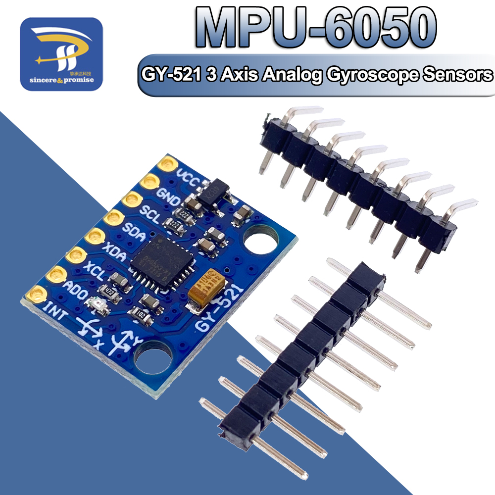 3-осевые аналоговые датчики ги – обзор и цена Mpu6050